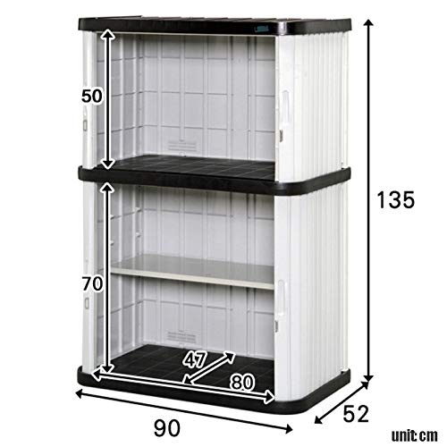 XLLLL Cassapanca da Esterno Baule Rattan Cassa Panca Portattrezzi Giardino Copri Bidoni Immondizia Portabidoni Spazzatura Madie Panchina Scatola di Immagazzinaggio All'Aperto Ideale,E