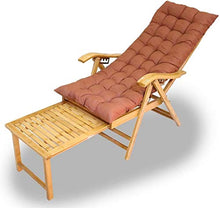 XLYYHZ Poltrone da Patio Sdraio in bambù Sedia per Pausa Pranzo Sedia da Esterno in Legno massello Sedia da Spiaggia Sedia pigra Sedia con Schienale Sedia da Salotto