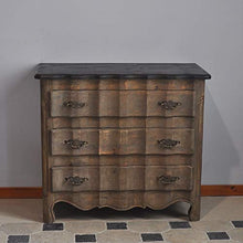 Q and Q - Cassettiera a 3 cassetti, in rovere naturale, 90 x 45 x 80 cm
