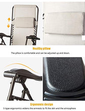 FUFU Sedie a Sdraio Chaise Longue, Sedia Pieghevole per Pausa Pranzo, Ufficio, Balcone, casa Lounge Chair 53x54x80cm Pieghevoli