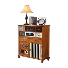 Yhjkvl Cassettiera da Salotto Governo di immagazzinaggio Lato Pranzo Governo del Vino Country Classic in Legno Massiccio Cassetto mobili for Soggiorno Cassettiera Camera Letto