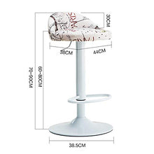 Sgabello Contatore Metallico - Sedie Sgabello Girevole con Schiena,Pub Cucina Contatore Altezza,Telaio Metallico Footrest - Rustic Farmhouse Olio Pelle di Cera
