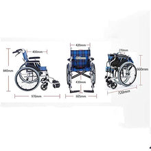 Carrozzine Semoventi, Trasportabili Portatili, in Lega di Alluminio Portatile Pieghevole da Viaggio Trolley per Scooter per Anziani/Disabili Trolley per Scooter per Anziani/Disabili A