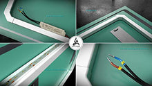 ARTTOR Specchio LED Premium - Dimensioni dello Specchio 120x90 cm - Specchio per Bagno - Specchio a Muro - Specchio con Illuminazione - Pronto per Essere Appeso M1ZP-01-120x90 - Bianco Freddo 6500K