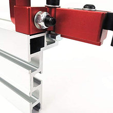 Tracks Lavorazione del Legno Strumenti manuali Fai da Te, Modello 75 Tappo di limitazione Accessorio per la Lavorazione del Legno Canale Limitatore dedicato Scanalatura a T Standard Trota Mitra