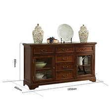 BGROESTWB Armadio per armadietto da Pavimento Buffet Governo di immagazzinaggio Soggiorno Credenza Accento Tavolo con Porte Ingresso Cucina Sala Console può Essere Usato per la Decorazione