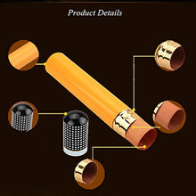 Humidars Cigar Humidor - Viaggi Pretty Gadget alluminio portatile Cedar in legno ricoperto di imballaggio Cigar Humidor tubo Case Mini mantenerlo fresco .Scatola di immagazzinaggio di cigari di grande