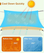 JLXJ Telo Ombreggiante 90% Panno Ombra Copertura della Rete del Sole, Piante da Giardino Beige Rete di Protezione dal Calore con Occhielli, per Tenda a Baldacchino Pergola (Size : 4m x 4m(13ft×13ft))