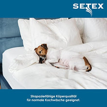 SETEX, Molton, coprimaterasso, con Elastico agli Angoli, di Colore Bianco, 1308, Cotone, Bianco, 180 x 200 cm