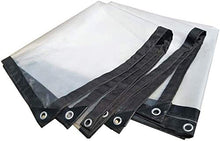 Vele parasole LQ Antipioggia Panno Spesso di plastica Trasparente Telo Impermeabile Panno Poncho di plastica Panno Linoleum incatramata Crop Serra (Size : 5m*6m)