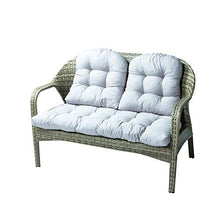 Redcolourful - Set di 3 cuscini per sedie, cuscini per divano, per patio, chaiselongue per la casa, interni ed esterni, colore grigio, 3 pezzi