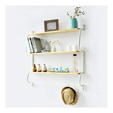LYM &ripiano di stoccaggio Mensole a Muro, Arte di Ferro a Parete Sfondo Bookshelf Mensola Mensola Mensola Decorativo Scaffale di Finitura (Color : 1#)