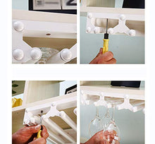GZA Titolare della Tazza Creativo Capovolto Bicchiere da Vino Titolare Famiglia Appeso Bicchiere di Vino Cremagliera in Legno Solido Semplice Portabicchieri (Size : 35.5 * 25cm)