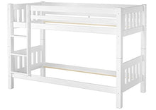 Erst-Holz Bianco Letto Castello per Ragazzi con materassi 90x200 in Pino con Box 3° Letto 60.06-09WMS7M