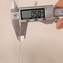 DLMSDG Telone in Vetro Trasparente, Vetro Trasparente Incatramata, Addensato Materiale Impermeabile Resistenza al Gelo Asola Zincata, Antigelo, Pieghevole, per Interni Ed Esterni(3x4m(9.8x13.1 ft))