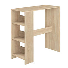 Temahome Tavolo da Bar Gavarnie, Particle Board, Beige (Oak), 94 x 40 x 101 cm