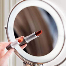 WZDD Specchio Ingranditore da Parete con Luce LED, Specchio da Barba con Ingrandimento 10x, Specchio per Trucco Girevole - for Hotel