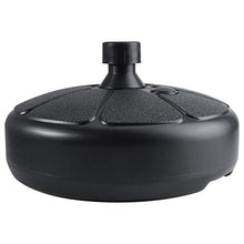Fishlor Portaombrelli, Base per ombrellone da Esterno in plastica Cortile da Giardino Forma Rotonda Supporto per Supporto per ombrellone riempibile con Sabbia d'Acqua