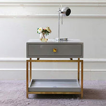 Yyqx Comodino Semplice Moderna Comodino Luce Luxury Design Tavolino di mobili in Ferro Phnom Penh cassetto del Governo Comodino Comodini Letto