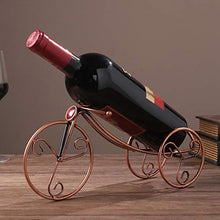 JUSTDOLIFE Portabottiglie Portabottiglie da vino forma di ferro da tavola portabottiglie creativo da tavolo in ferro