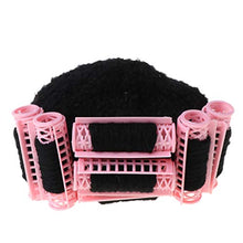 WE-WHLL 1 Set Baby Photography Costume Funny Movie Style Padrona di casa Cosplay Photo Shot Memorial Props Copricapo con Pettine Asciugacapelli Roller cap Hat Newborn Girls Foto Studio