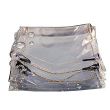 GJSN Bordo Rinforzato per Esterni in Tela Cerata Multiuso Di Grandi Dimensioni con Telone in Pvc - Copertura Anti-Strappo per Pollaio - Telo in Tela con Asola Rinforzata,Chiaro,0,5 X 1 M