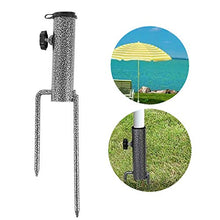 Mrriyai Ancoraggio per Sabbia per ombrellone Ombrellone Anchor Beach Supporto per ombrellone in Metallo Ombrello di Ancoraggio Ombrellone da Spiaggia Sabbia Anchor Spiaggia Ombrellone Anchor Ø 36mm