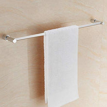 Porta asciugamani da bagno Alluminio supporto del tovagliolo del tovagliolo Rails fissato al muro Portasciugamani anodizzazione Rack rotonda accessorio for il bagno 30~80 centimetri YueB F-8