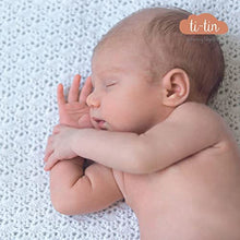 Ti TIN | Coprimaterasso Culla Bebé 100% Cotone | Coprimaterasso Regolabile Impermeabile e Traspirante con Elastico |100% Poliuretano Federa in Spugna Antibatterico | Culla 60x120 cm
