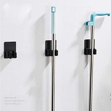 CVOZO Ganci per asciugamani senza foratura, 304 in acciaio inox, 3 ganci da parete e 1 porta scopa, ideale per bagno, bagno, cucina, ufficio, soggiorno, camera da letto