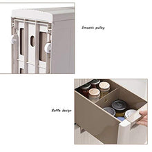 TXXM, cassettiera con cuciture e cassetti, per riporre cassetti, armadietti da bagno, cucina (colore: 2 strati, dimensioni: 18 cm)