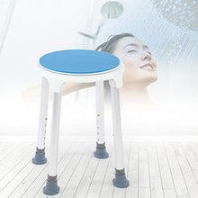 Asixx Sedia da Bagno con Doccia, Altezza Regolabile a 360 Gradi Sedia da Bagno e Doccia, Sgabello da Bagno Antiscivolo Girevole Sedile da Doccia per Doccia per Anziani/Donne Incinte