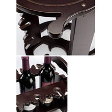 Wine Rack, Vino Rack supporto di vetro di vino continentale creativo di legno solido Indipendente Contro calice di vetro di vino di stoccaggio Rack Wine Rack Cabinet Living Room decorazione della casa