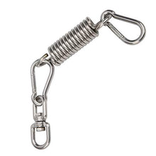 Tomanbery Durable Hanging Chair Kit Rotation Loop Swing Chair Spring Perfective Strong Pratica Amaca Molla per amache