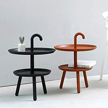 JJJ Stabile Plastica Comodino Comodino Laterale Forma Semplice e Durevole e Pratico Moda (Color : F)