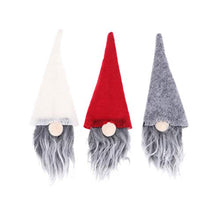 YARNOW 6Pcs Gnomi di Natale Cappello Bottiglia di Vino Topper Coperchio per Bottiglia di Vino Non Tessuto per Forniture per Feste di Natale (Colore Casuale)