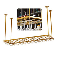 RUXMY Armadietto del Vino Organizza la Cucina Portabicchieri da Vino, Portabottiglie Capovolto Portabicchieri da Appendere Portabottiglie per Vino Rosso, Portabottiglie per Cucina/Bar （Dimension