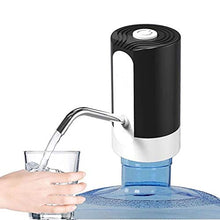 Drinking Water Pump Dispenser universale della pompa di acqua della pompa di acqua potabile elettrica con il tasto impermeabile Ricarica portatile della pompa dell'acqua di carico di USB nera per il M