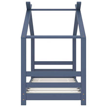 FAMIROSA Giroletto per Bambini Grigio in Massello di Pino 70x140 cm-9613