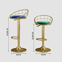 Schienale Sgabello da Bar Sollevamento Girevole Bar Reception Sgabello Alto registratore di Cassa seggiolone Sedia da Bar Regolabile in Altezza
