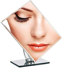 XXT, specchio quadrato grande cosmetico da tavolo, specchio alto elenco per il viso, specchio da scrivania