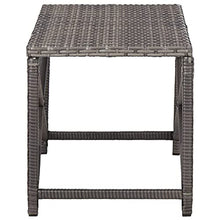 vidaXL Panchina da Giardino Panca da Esterni Sedile per Cortile Seduta Arredo da Giardino Mobili da Esterni 120 cm in Polyrattan Marrone