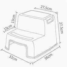 Sgabello Scaletta per Bambini Tifo per Bambini Passamano per Bambini Antiscivolo Lavabo da Cucina LCSHAN (Color : Pink)