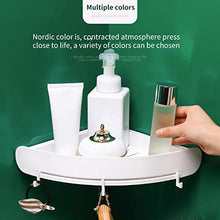 FQYYDD Treppiede da Bagno Treppiede Perforato Mensola da Bagno Porta Cartuccia Gancio per Cinghia. Rosa