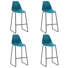 E E-NICES Set da Bar 5 pz in Plastica Turchese