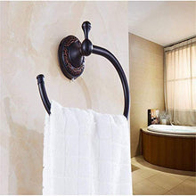 PYROJEWEL cremagliera Mensole for Bagno Scaffale Rack Appendiabiti Un Nero personalità Bronzo cremagliera/Anello di Rame/Appeso for Il Bagno mensola da Bagno