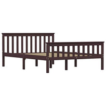 SKM Giroletto Marrone Scuro in Legno Massello di Pino 140x200 cm (25kg)