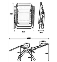 Sywlwxkq Sedia Pieghevole Sedia Pieghevole da Giardino Oversize Sedia da Campeggio Pieghevole per la casa Adatta a Tutte Le Occasioni Come Supporto per spiagge da Giardino all'aperto Poltro