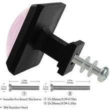 Puntini colorati 3 PCS Pomelli per Porta, Pomolo per Mobile, Pomelli per Mobili con Viti, Maniglia per Armadietto, Pomelli per Porta, Pomelli per Cassetti per Porta, Armadio, Cassetto e Credenza