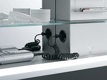 Emco asis - Armadietto con specchio a LED, 1315 mm, senza radio, cambia colore